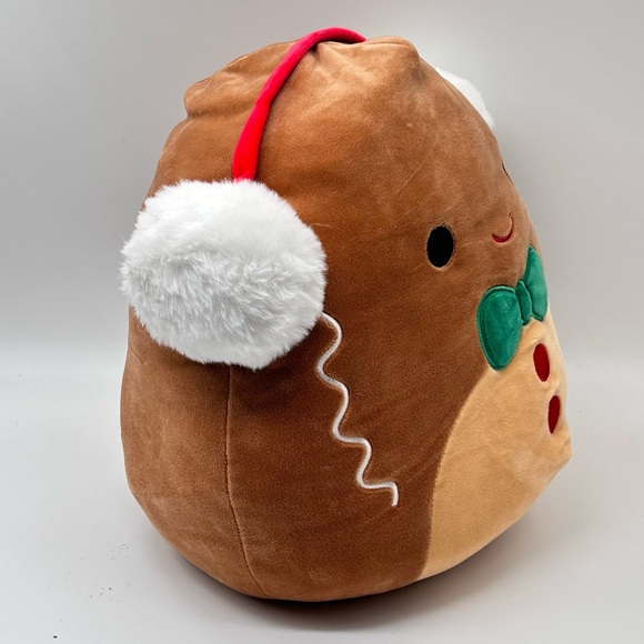 HOLIDAY 12" Jordan Gingerbread Man Squishmallows Holiday Christmas Stuffed Plush - Picture 7 of 9
